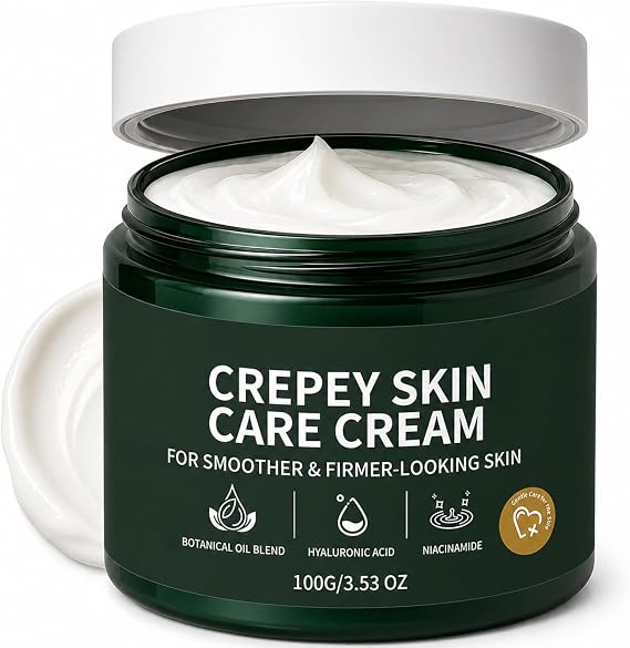 Crepey Skin Repair Cream, Crepey Skin Soothing Cream, Skin Firming Cream