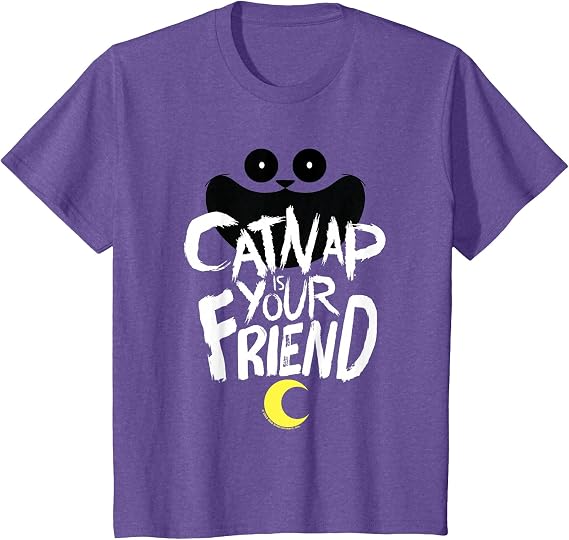 Poppy Playtime CatNap is Your Friend Kids T-Shirt