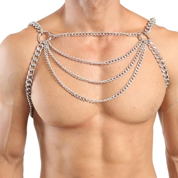 Men's Body Chain Harness