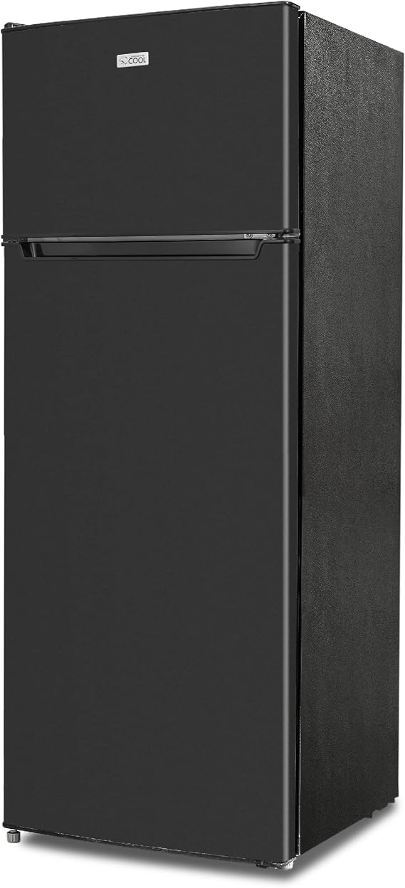 Commercial Cool 7.7 Cu. Ft. Top Mount Refrigerator with Freezer, CCR77LBB