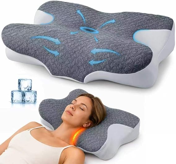 Ergo Cervical Neck Pillow for Sleeping