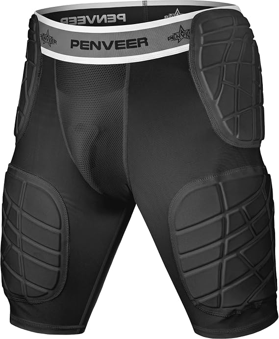 5.0 Football Girdle for Men & Boys with Cup Pocket, and Integrated 5 Pads