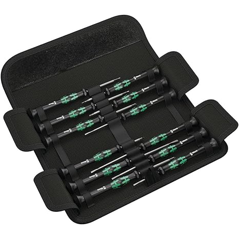 Wera 05073675001 Kraftform Micro-Set/12 Sb 1 Screwdriver Set