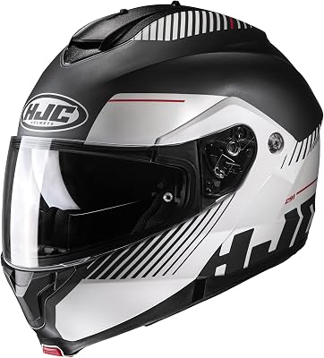 HJC C91 PROD Modular Motorcycle Helmet with Electric Lens, DOT Approved MC5SF, Small