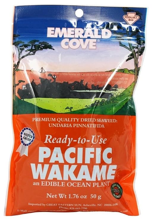 Emerald Cove Wakame Sea Vegetables (6x1.76 Oz)