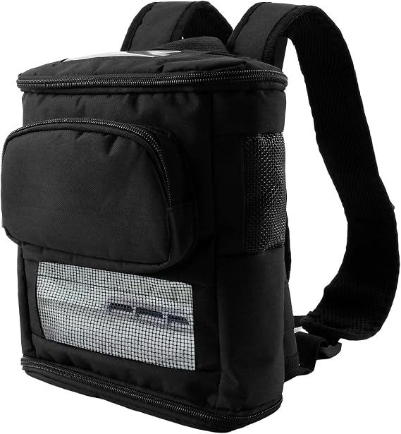 Portable Oxygen Concentrator Backpack Compatible with Inogen One G5 and Inogen Rove 6,Ultra Lightweight Oxygen Machine Carrier Rucksack Carrying Mesh Bag for Walking Travel Outdoor