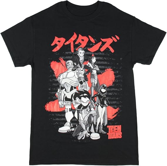 Teen Titans Japanese Logo T-Shirt