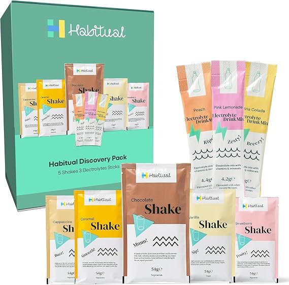 HABITUAL Weight Loss Diet Meal Replacement Shakes & Electrolytes