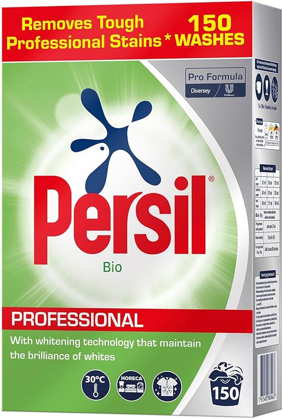 Persil Professional Bio Washing Powder 7.5kg, 150w