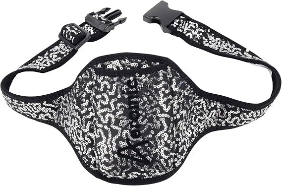 Special Edition Mic Belt - Sequin - Black/Silver