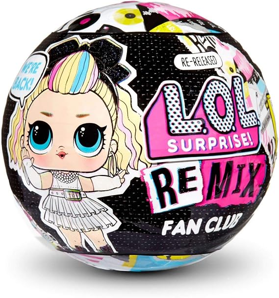 L.O.L. Surprise! Remix Fan Club Re-Released Doll with 7 Surprises