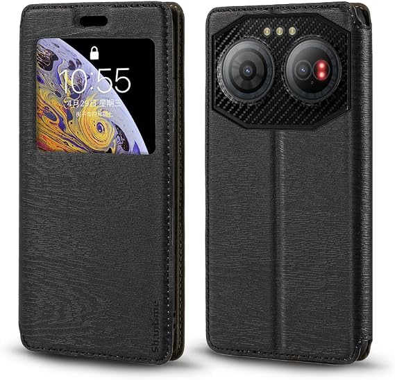 Window Leather Case for IIIF150 Air 3S - Black