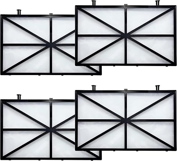 Spring Filter Cartridges Compatible with Dolphin Nautilus CC Plus (Not for Nautilus CC), Nautilus CC Supreme, M200/M400, Part # 9991433-R4, for Capture Larger Debris, 4 Packs