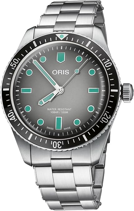 Oris Divers Sixty-Five Automatic Stainless Steel Gray Dial Mens Watch 733 7707 4053 07 8 20 18