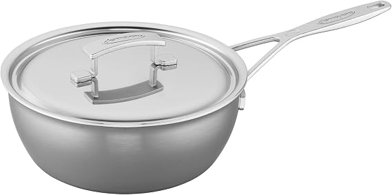 Demeyere Industry 5-Ply 3.5-qt Stainless Steel Essential Pan