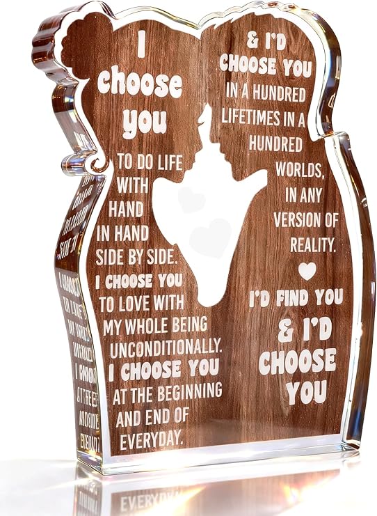 Gifts for Him Her Girlfriend Boyfriend Women Men Wife Husband, Acrylic Sign