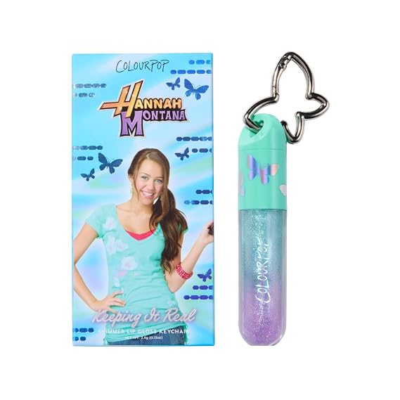 ColourPop and Disney's Hannah Montana Keepin' It Real Lip Gloss Keychain