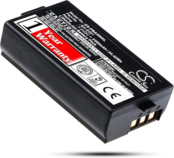 Estry BA-E001 Battery Replacement for Brother PT-E300 PT-E500 PT-E550W PT-H300 PT-H300LI PT-H500LI PT-P750W H300/LI Brother BA-E001 PJ7 Battery