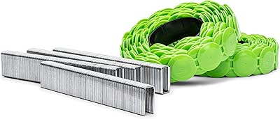 Cap Staples, 78 StaplePac, 1 Caps, 716 Crown Staples 18ga 2000 ct for use with CS150B Pneumatic Cap Stapler, STINGER 0136044