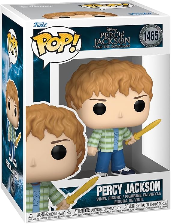 Funko POP! TV: Percy Jackson and the Olympians - Percy Jackson | Official Merch - Collectable Vinyl Figurine for Shelf Display - Birthday Gift Idea for Fans and Collectors