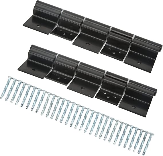 RV Entry Door Friction Hinge Kit Strong Black Alloy Steel for Trailer Travel Motorhome 5th Wheel