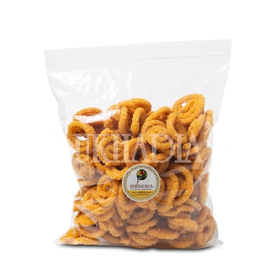 Sukhadia Snacks - Chakri Family Pack - 32oz pack - Indian Mithai Gift - Freshly Made In USA