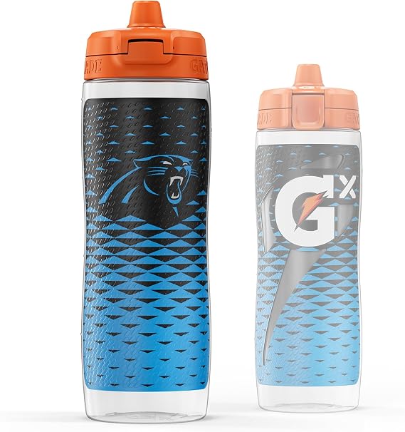 Gatorade Gx NFL Non-Slip Squeeze Bottle 32oz Gx Hydration System