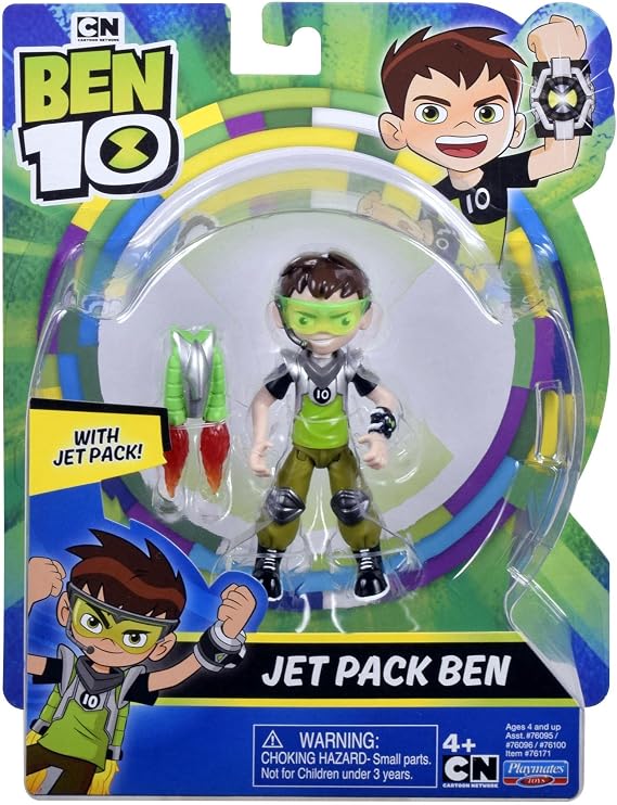 Giochi Preziosi Ben 10 Jet Pack Ben, Basic Character New Assortment, 6 Models to Collect including the Strongest Aliens Ever, for Children from 4 Years, BEN70B00, Precious Games, Multi-coloured