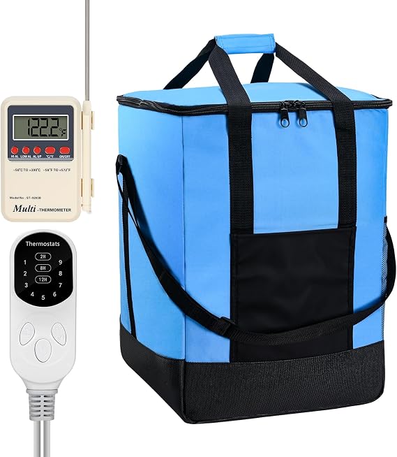 New Generation, Bed Bug Heater with Thermometer and Timer, Non-chemical, Human and Pets Friendly, Widely Used for Household, RV, Travel