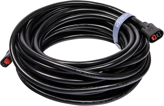Goal Zero 30-Ft High Power Port Extension Cable, Connects Solar to Yeti | for Nomad 200+ Solar Panels to Yeti 1000+ Power Stations, Over/Undervoltage & Temperature Protections
