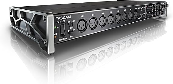 Tascam US-16x08 - USB Audio/MIDI Interface (16 Inputs/8 Outputs)