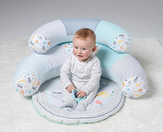 BABYZEE Safari Sit Me Up, Baby nest and sit up Support
