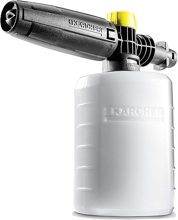Karcher FJ6 Foam Cannon for Karcher Electric Pressure Washers K1-K5 - Great for Cleaning Vehicles, Cars, Motorcycles, Bikes and More