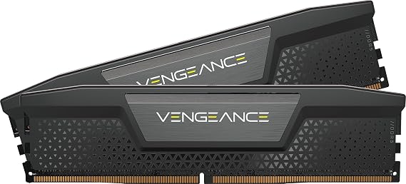 CORSAIR VENGEANCE DDR5 RAM 64GB (2x32GB) Up to 6000MHz CL40-50-50-96 1.35V Intel XMP 3.0 Computer Memory – Black (CMK64GX5M2D6000C40)