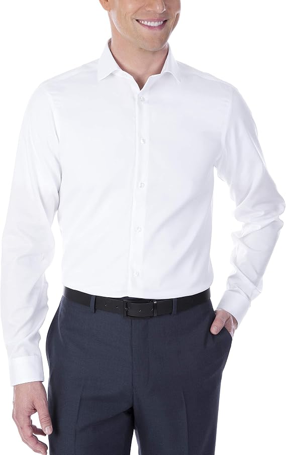 Calvin Klein Men's Dress Shirt Customize Your Own Shirt Solid
