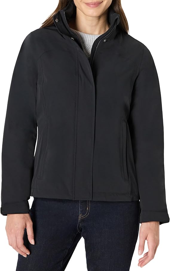 Amazon Essentials Women's Regular-Fit Packable Lightweight Waterproof Rain Jacket