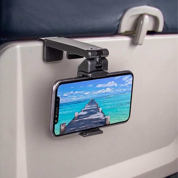 Perilogics Universal Airplane Phone Holder Mount, Plane Travel Essentials