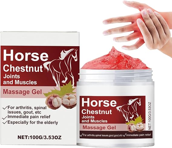 Soothing Massage Gel 100g Knee Soothing Gel | Fast-Acting Gentle Massage Cream for Muscle Knee Neck Back Shoulder Hand