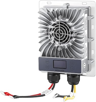 MPPT Solar Charge Controller 40A 600W, 99.5% High-Efficiency Auto 12V24V, IP65 Waterproof Regulator with LCD Display for Lead-Acid, LiFePO4 & Lithium Batteries