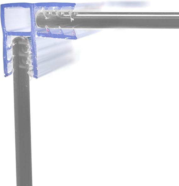 2 Way Sneeze Guard HolderTM Corner Connectors for Plexiglass, Acrylic Sheets & Airborne Droplet Barrier Panels up to 1/4" Thick, 10 Pack