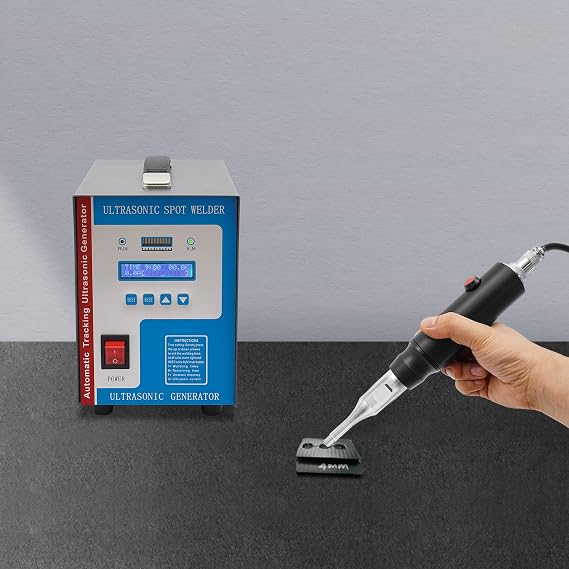 700W AC110V Welding Machine, Ultrasonic Plastic Welder, Portable Ultrasonic Spot Welder, Industrial Plastic Welding Machine for PP ABS PE PET