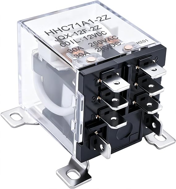 TWTADE JQX12F2Z Power Relay AC 110V Coil 30A 8Pin DPDT