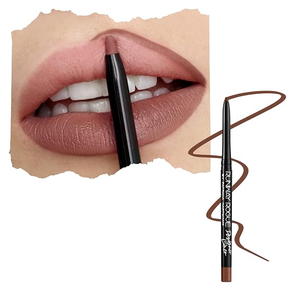 Runway Rogue Matte Lip Liner Pencil with Sharpener, Trendsetter