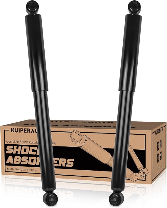 KUIPERAUTO Pair Rear Shock Absorbers Struts Compatible for 2004-2015 Nissan Titan 4WD Replacement 37251 345043 (2PCS)