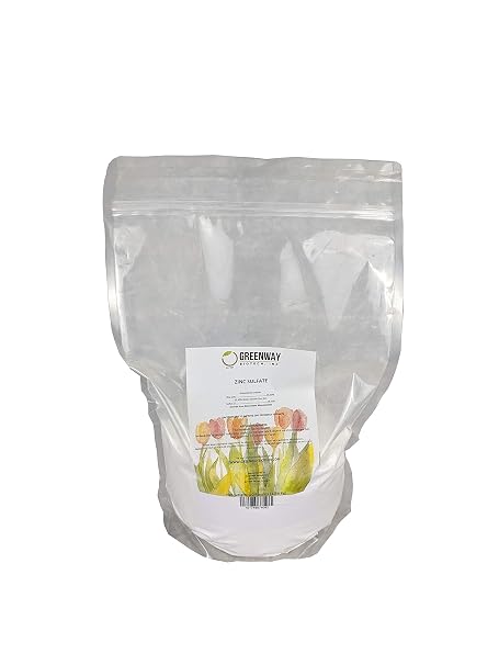 Zinc Sulfate Powder 35.5% Monohydrate Plus 16.5% Sulfur Greenway Biotech Brand (10 Pounds)