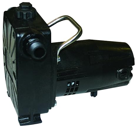 134677 Model BT12 Transfer Pump, 1/12 hp, 120V, 1 Phase, 3/4" GHT Vertical Discharge, 45' Head, Manual
