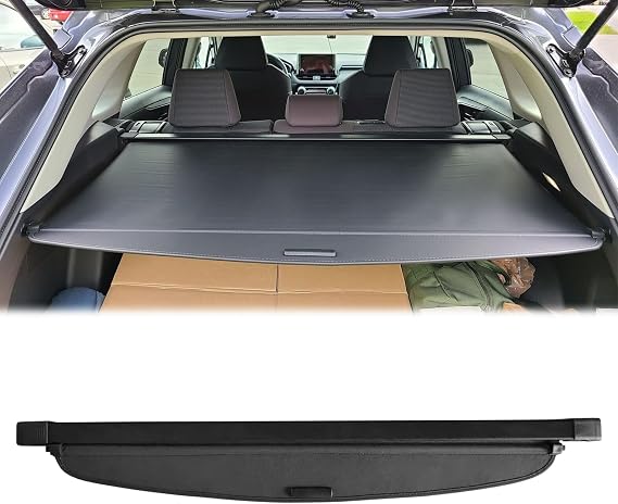 FREEMOTOR802 Cargo Cover Fits 2019-2025 Toyota RAV4, Black