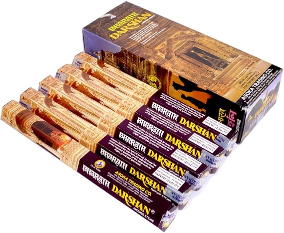 DARSHAN Bharath Incense Stick Box 108 Sticks Incense
