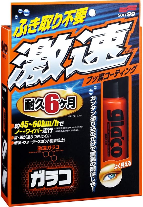 Soft99 Glaco Quick Type Yağmur Su Kaydırıcı Cam Seramiği 50 ML