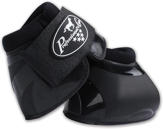 Professional's Choice Spartan II Bell Boots | No Turn Knob | Double Hook & Loop Closure | Sold in Pairs